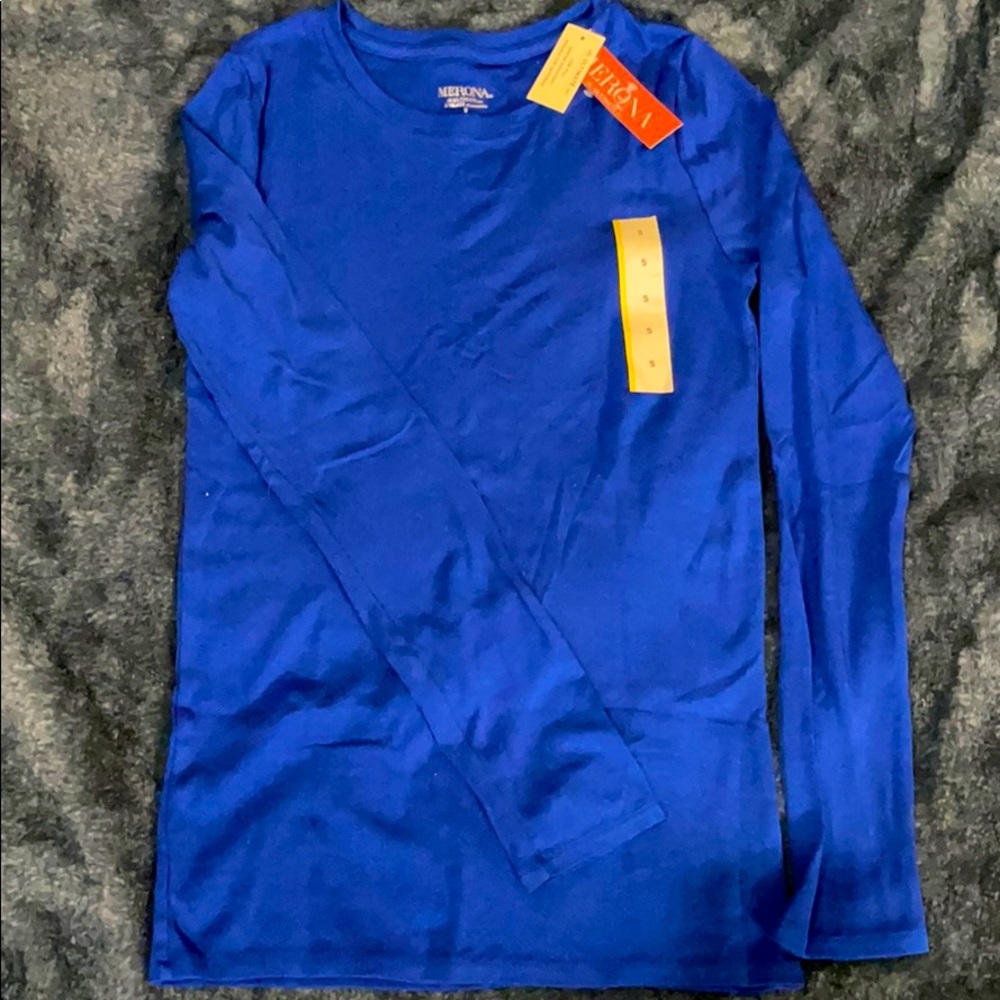Soft cotton long sleeve top